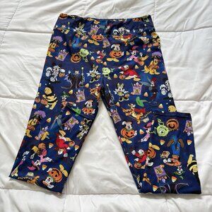 Amelia Rose Mickey Mouse Sleep Tinkerbell Pajama Pants Leggings Womens Halloween